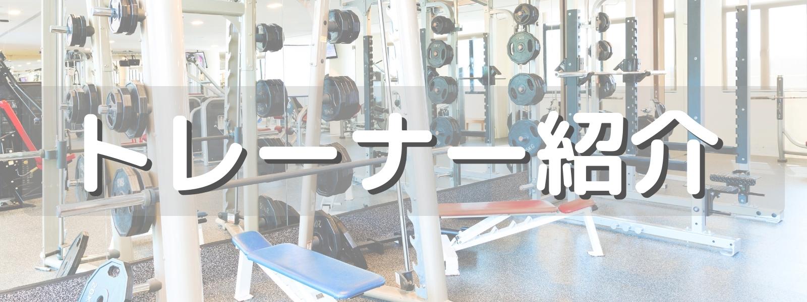 トレーナー紹介